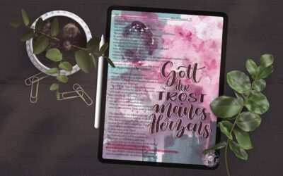 Bible Art Journaling Digital ein Interview